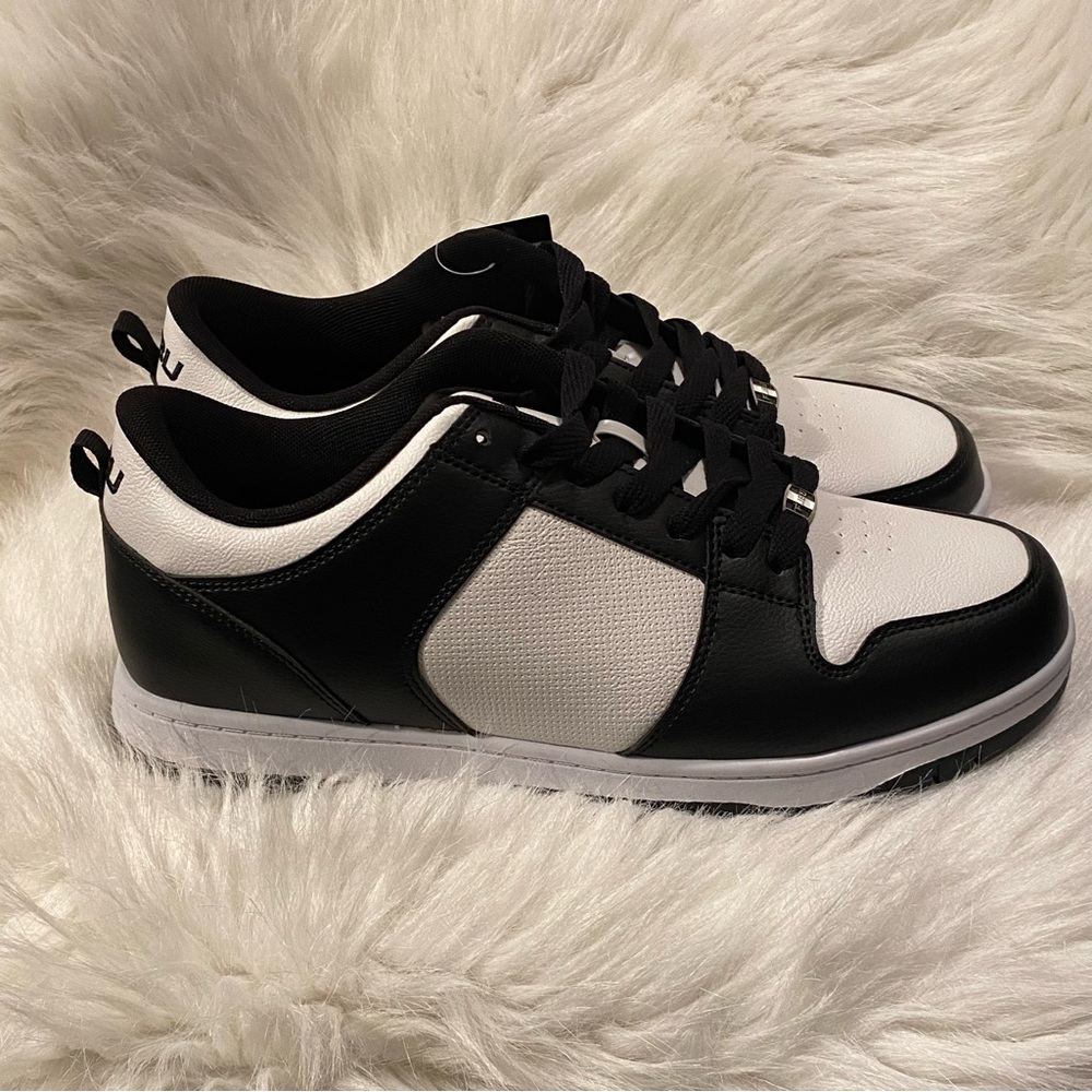 Fubu Shoes Black‎ and White Men's Sneakers Size 10.5 Lace Up New